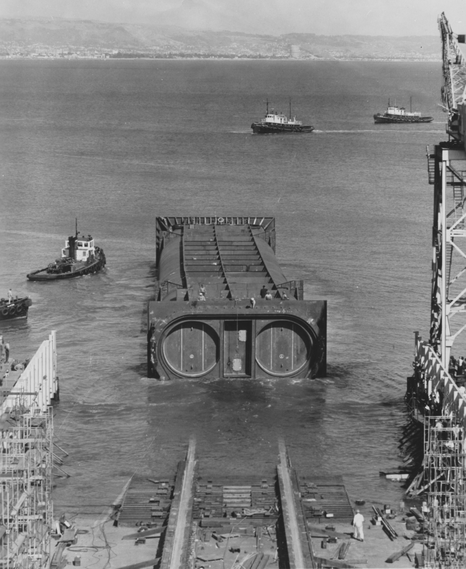 Transbay Tube Construction