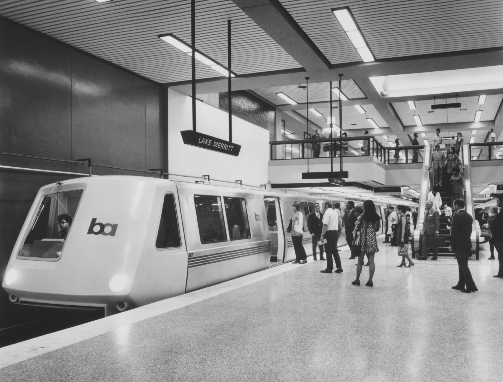 BART Opening Day - Lake Merritt Station