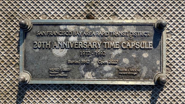 1992 Time Capsule Plaque