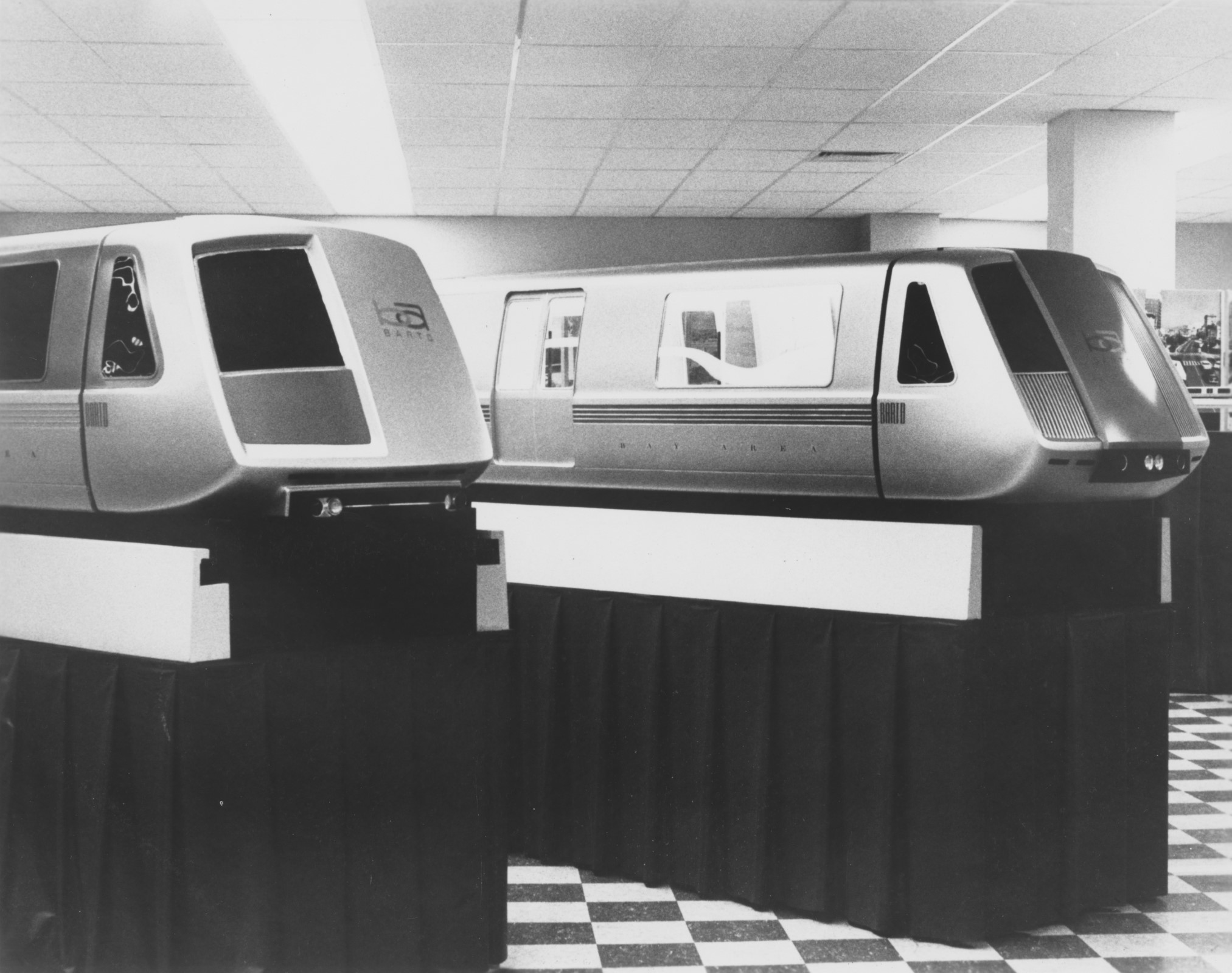 Early BART Car Design