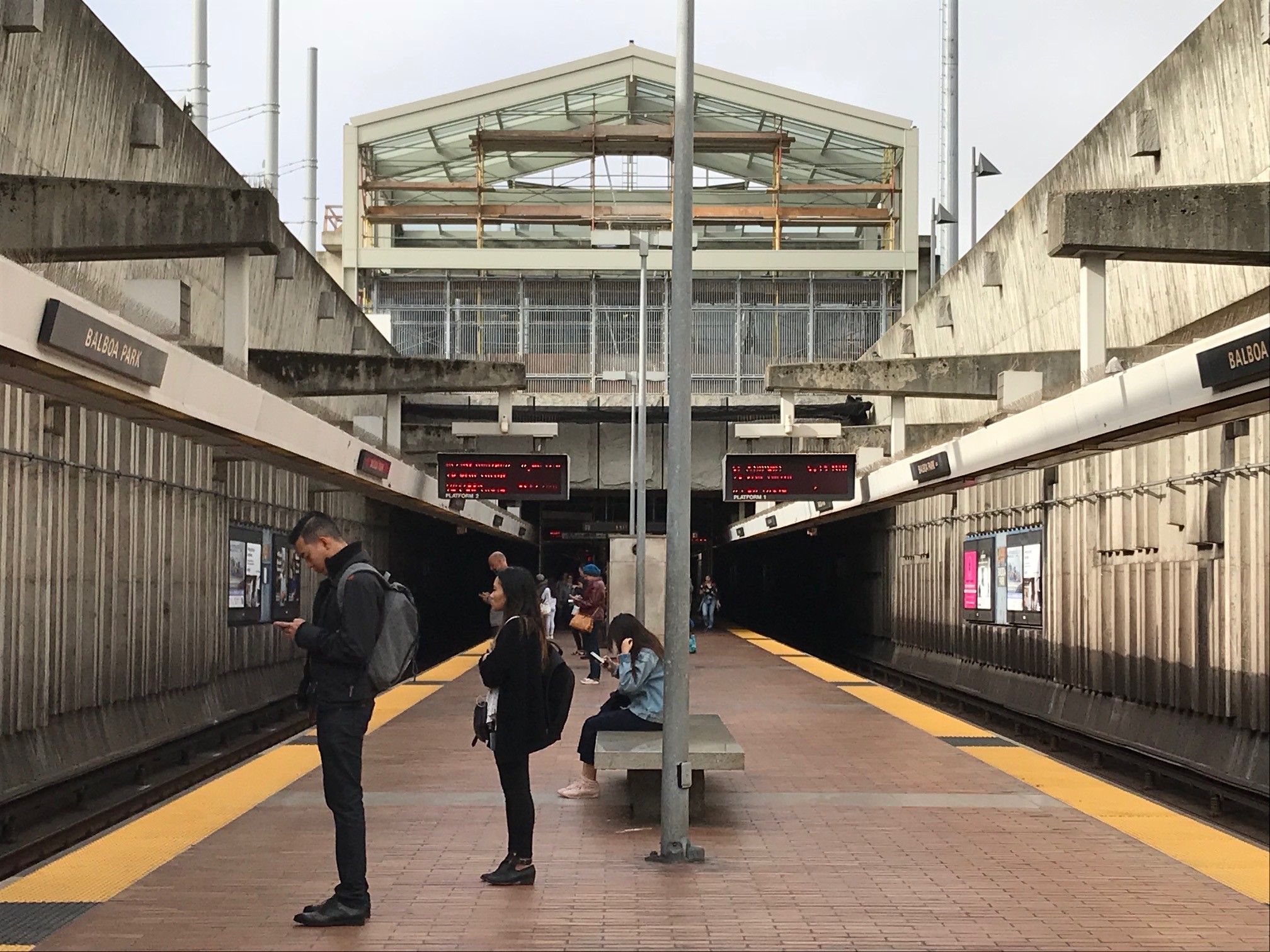 New BART Headhouse