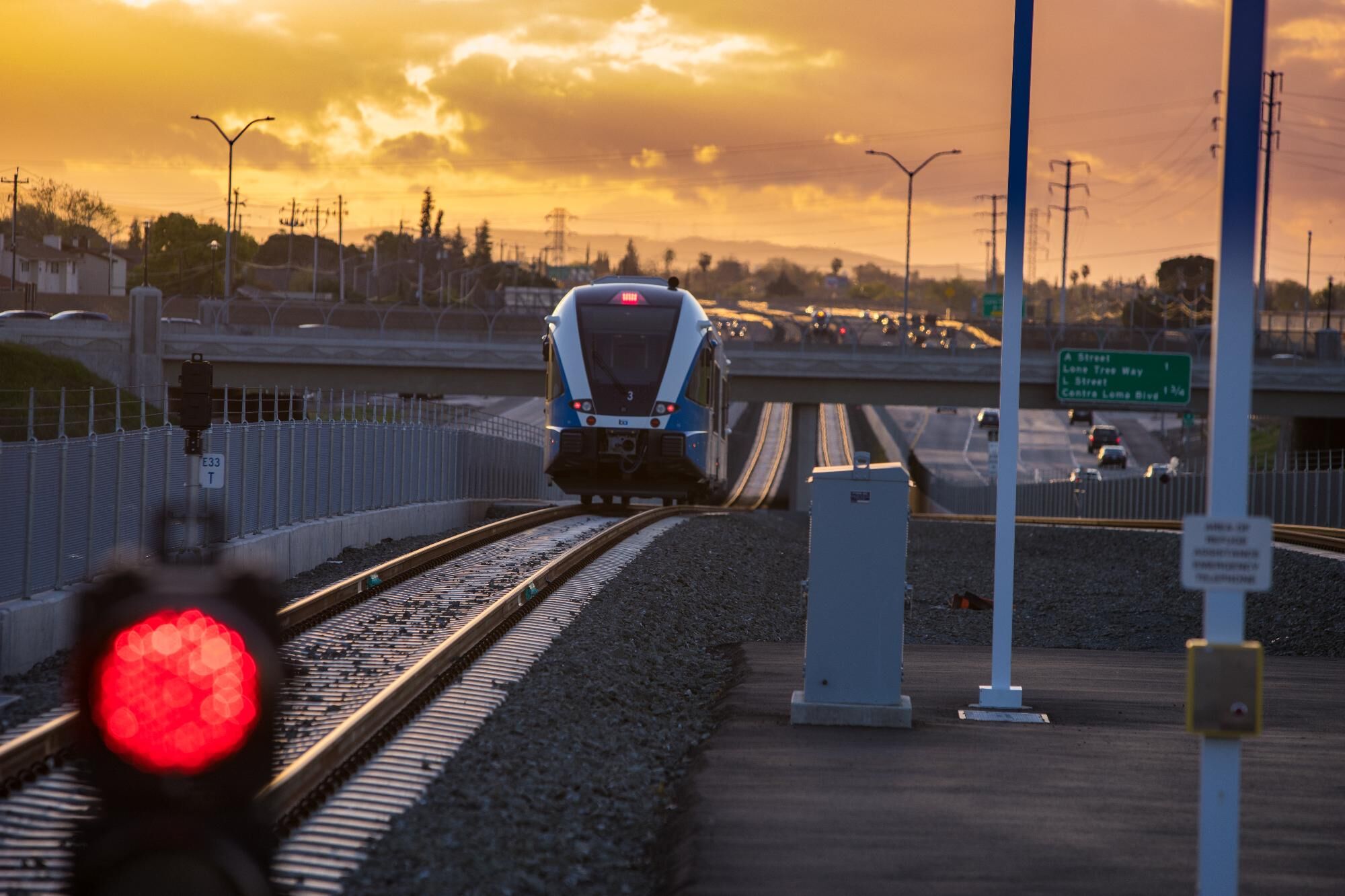 BART to Antioch train