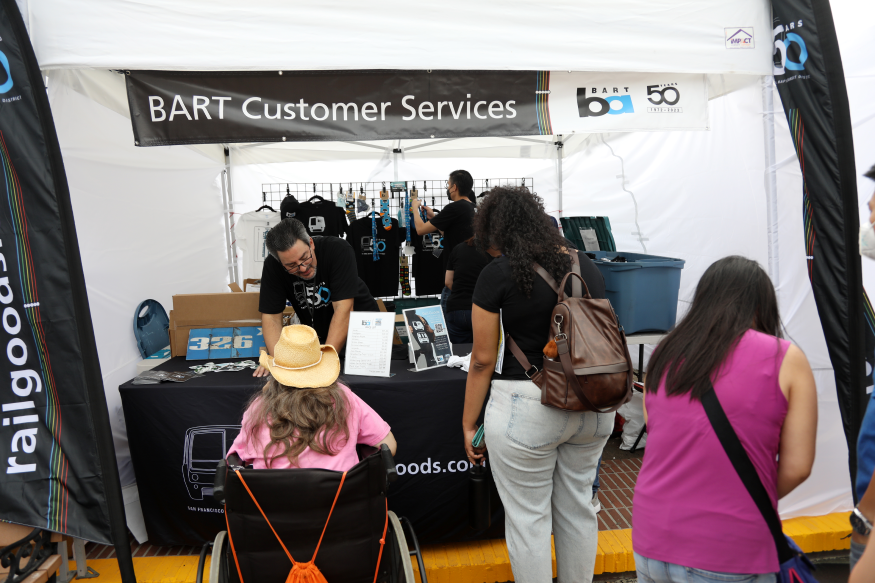 Thousands attend BART’s 50th anniversary celebration