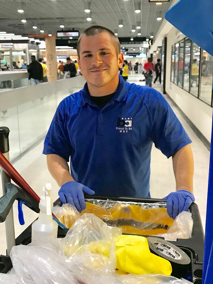 Garrett, Powell station cleaner