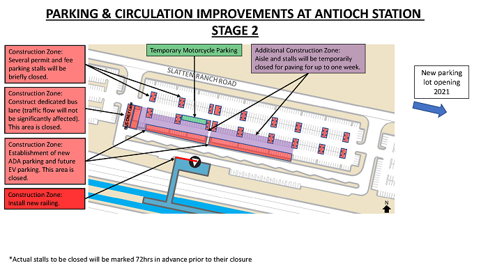 Stage 2 parking changes map