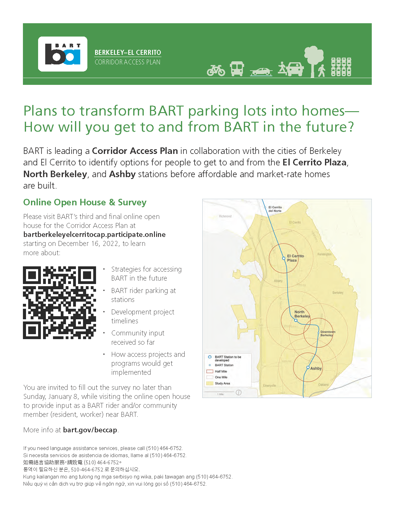 draft Berkeley-El Cerrito Corridor Access Plan