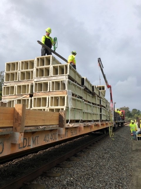 34.5 KV cable trough between Orinda and Lafayette