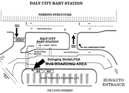 Shuttle stop for tournament