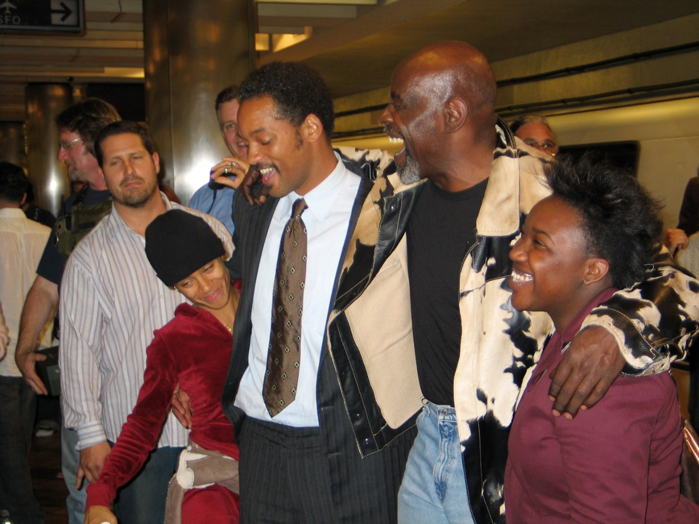 Behind-the-scenes of the filming of “The Pursuit of Happyness” at BART