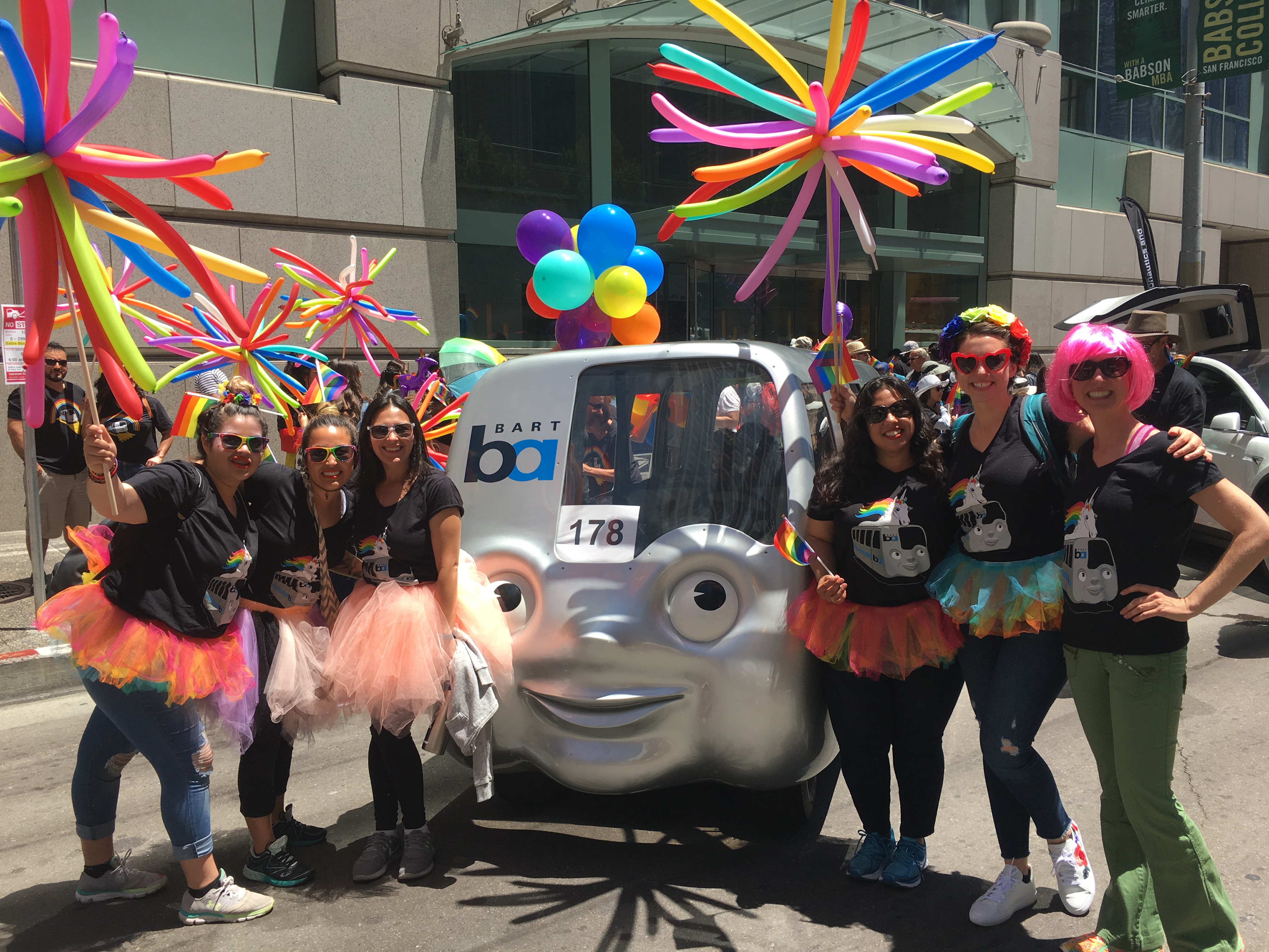 BART at Pride 2018