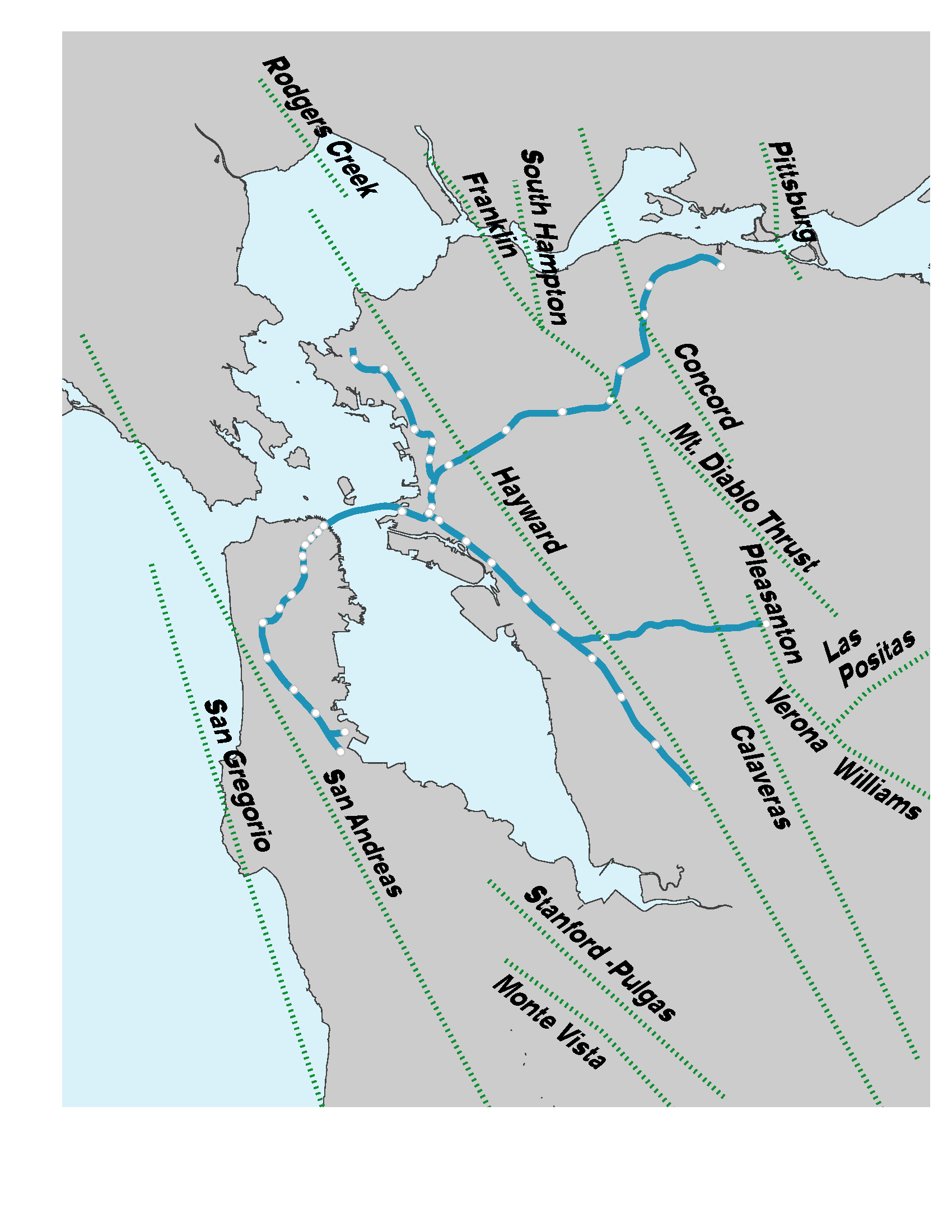 fault map