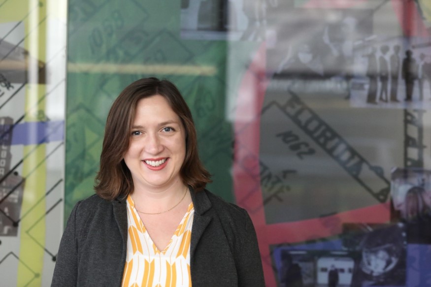 Lisa Raffetto, Principal Financial Analyst, is pictured at BART Headquarters. 