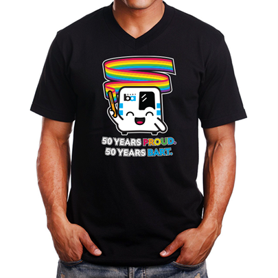 2022 BART Pride shirt