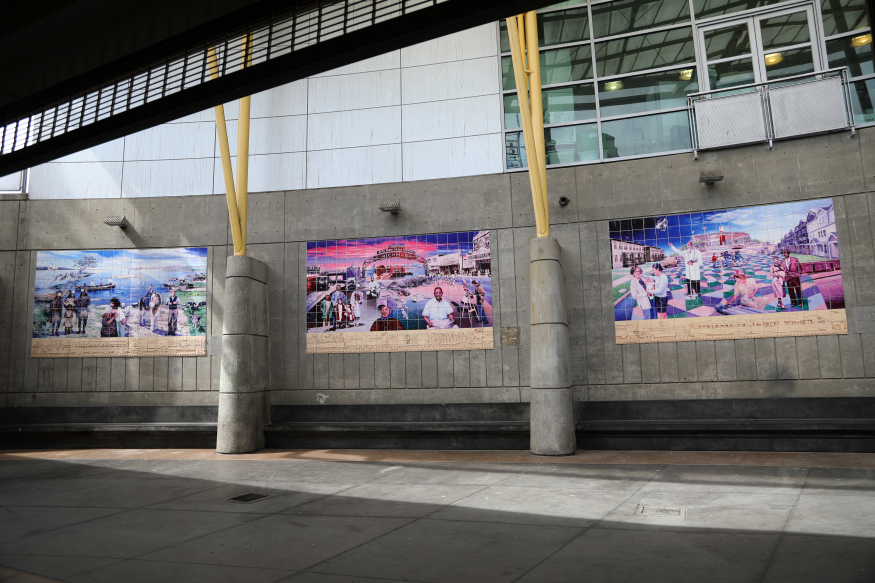  15 years after its installation, a mural at Richmond Station continues to inspire