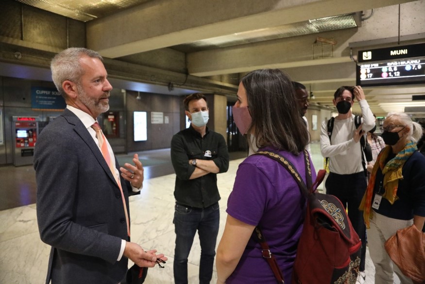  Members of the public join local transit CEOs on fun-filled ride-a-long