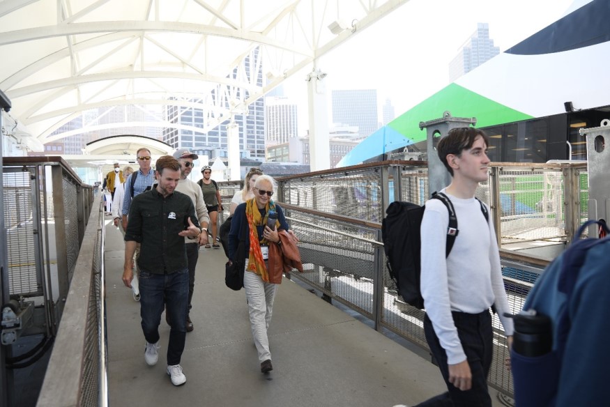  Members of the public join local transit CEOs on fun-filled ride-a-long