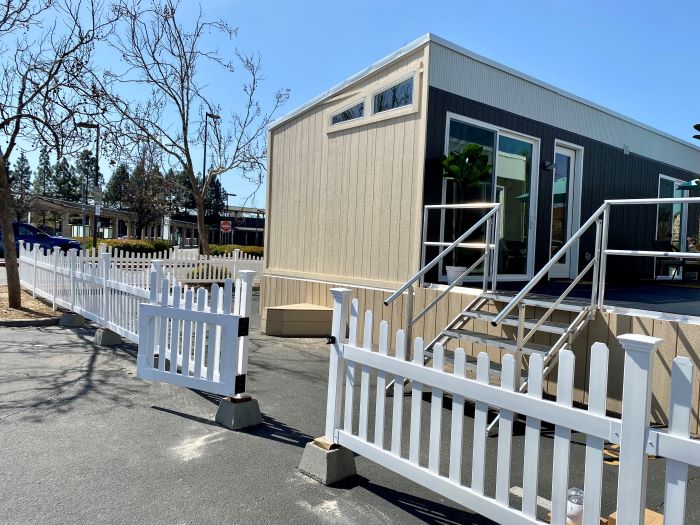 BART rents portion of Castro Valley Station parking lot to Spacial to help generate essential non-fare box revenue 