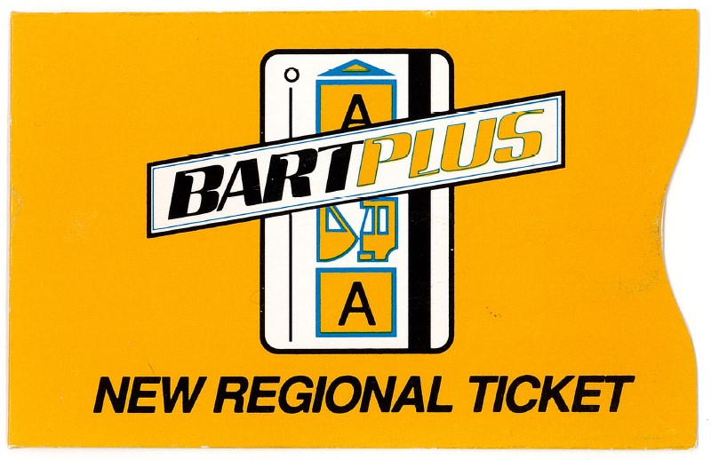 BART tickets through the years