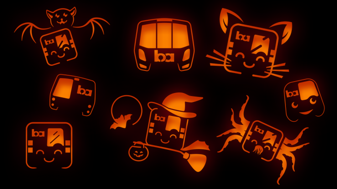 Pumpkin stencils