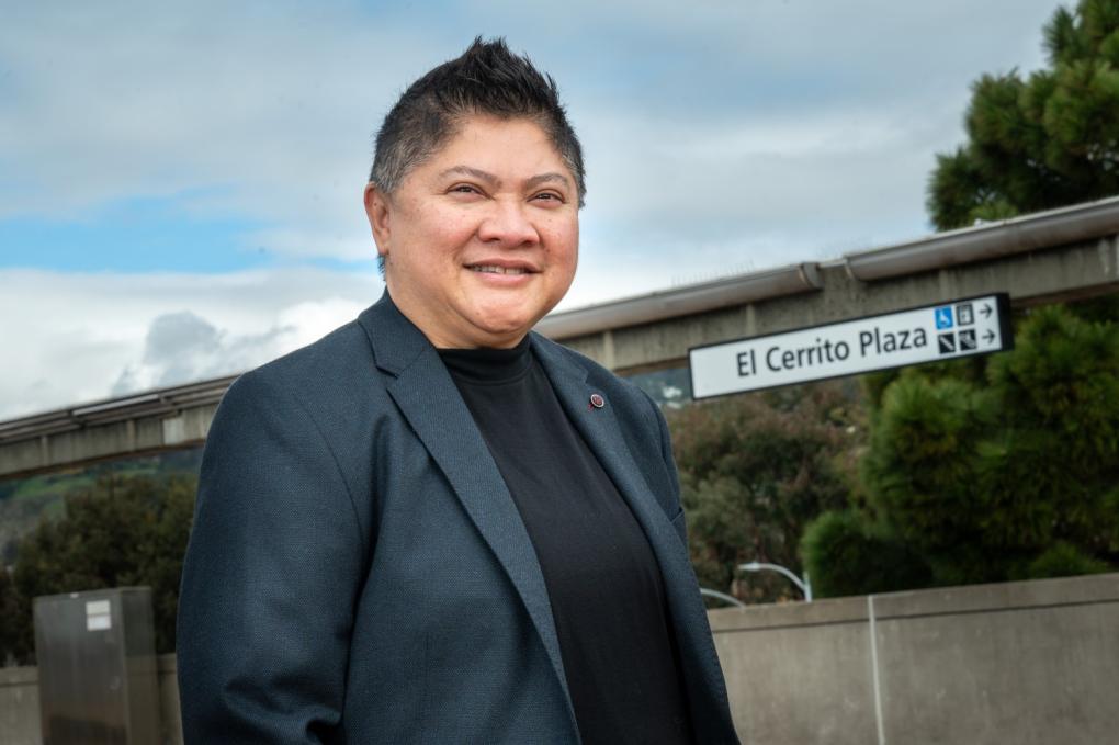 Sandra Escalante pictured at El Cerrito Plaza