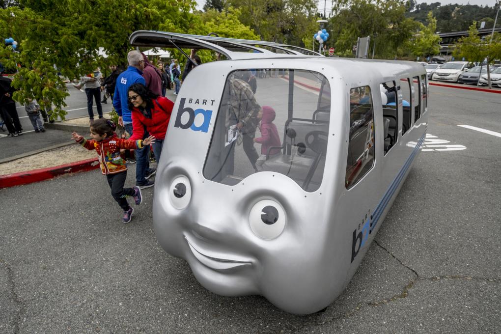 Snapshots from the BARTmobile Birthday Party