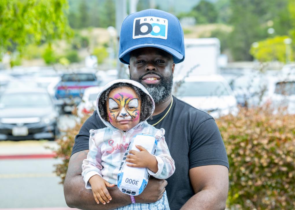 Snapshots from the BARTmobile Birthday Party