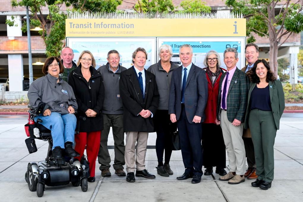 A group photo at El Cerrito del Norte